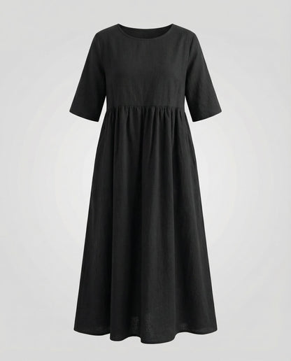 Norvielle Damen Sommerkleid Leicht Locker Pastell