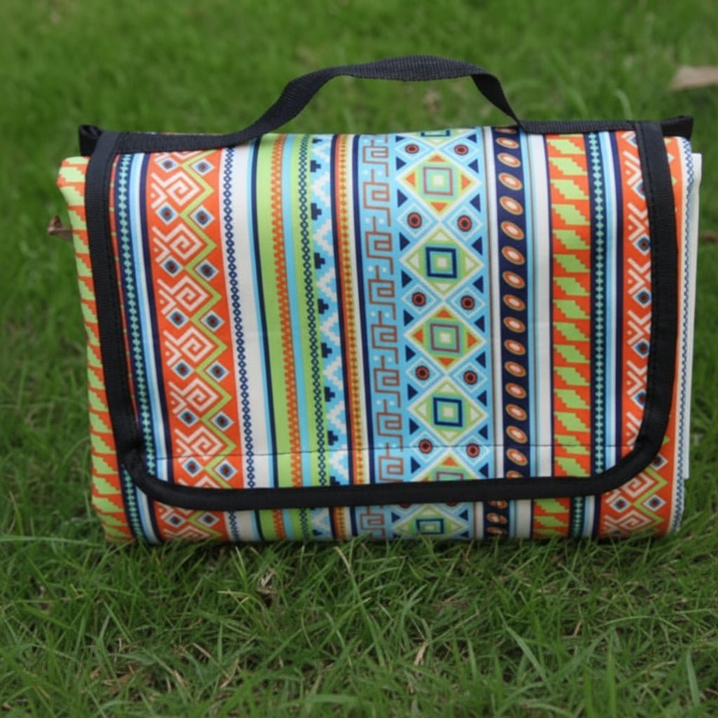 Wasserdichte Picknickdecke Ethno-Design für Camping