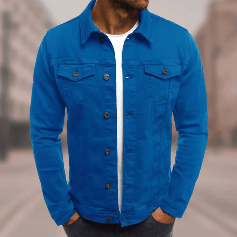 Norvielle Herren Denimjacke Trendig