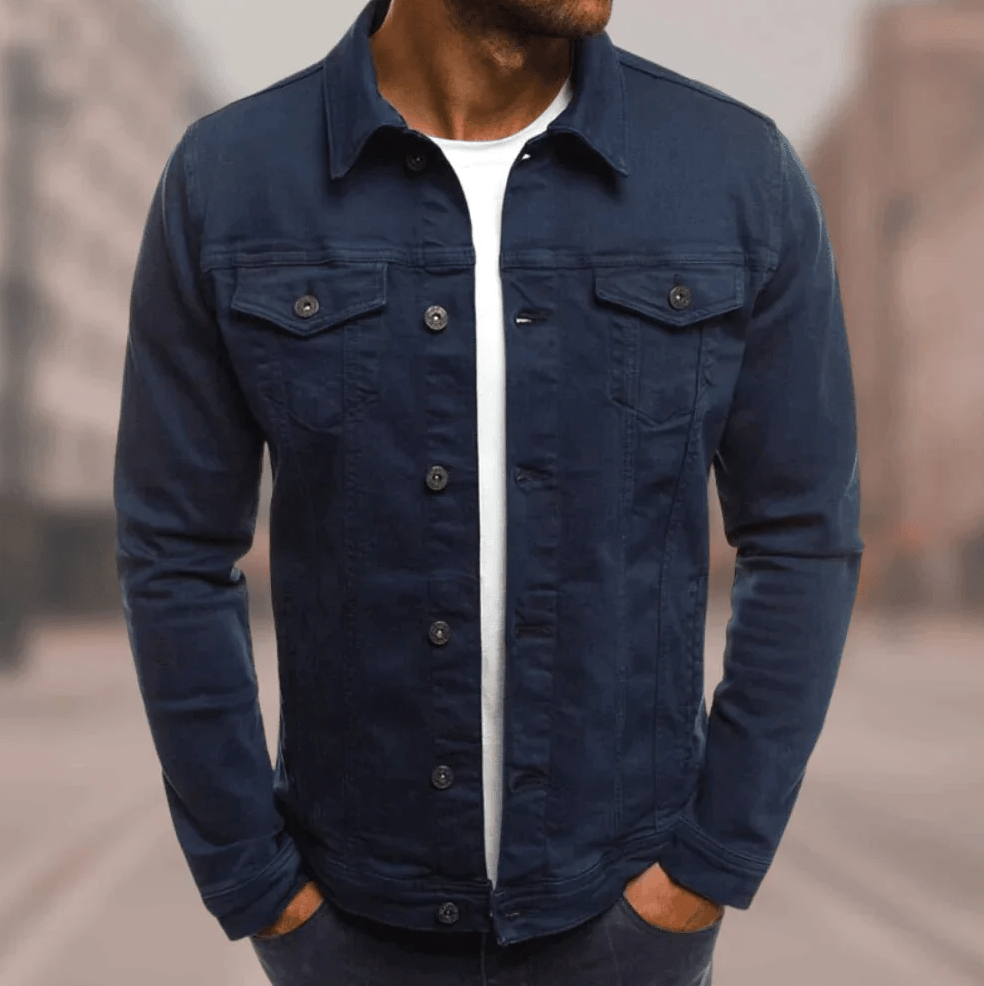 Norvielle Herren Denimjacke Trendig