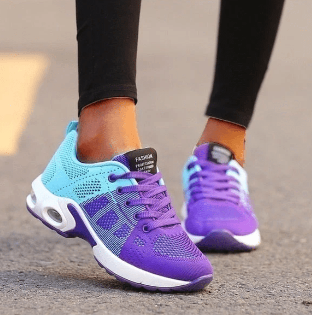 Liorana Damen Sneaker für ganztägigen Komfort