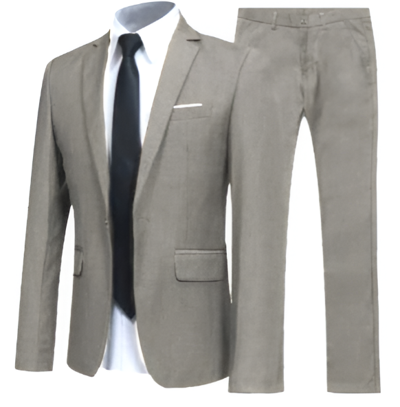 Herren Anzug 2-teilig Slim Fit