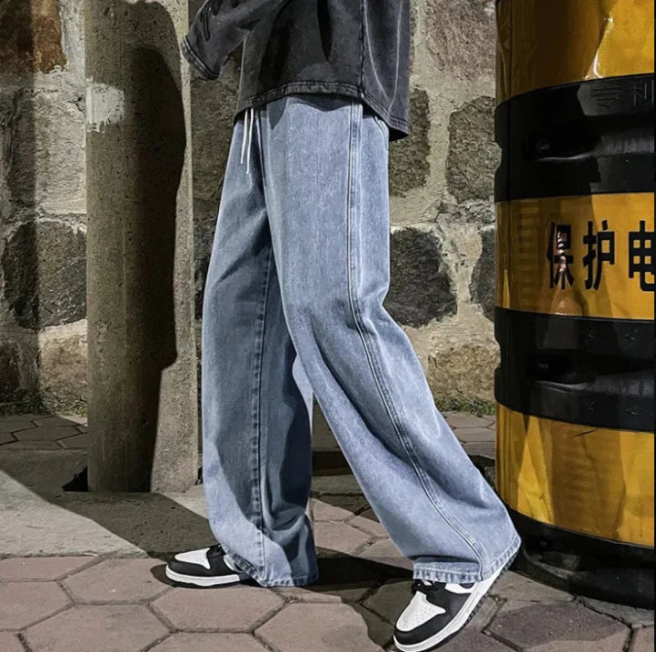 Herren Jeans Weite Silhouette Urban Freizeitstil