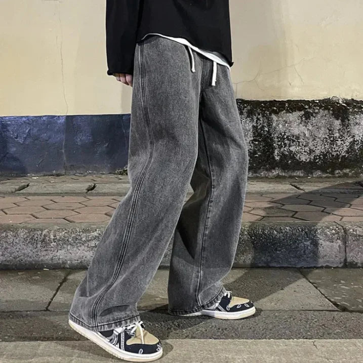 Herren Jeans Weite Silhouette Urban Freizeitstil - Norvielle