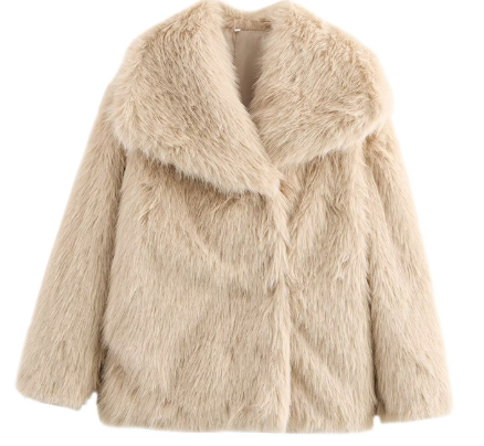Kunstfelljacke Damen Elegantes Design Wärme
