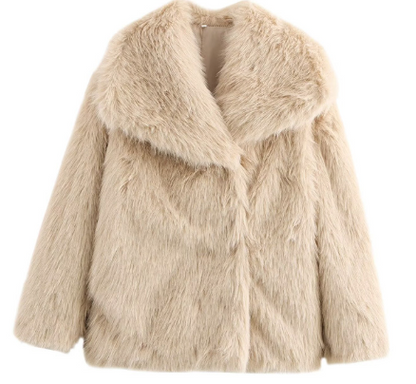 Kunstfelljacke Damen Elegantes Design Wärme