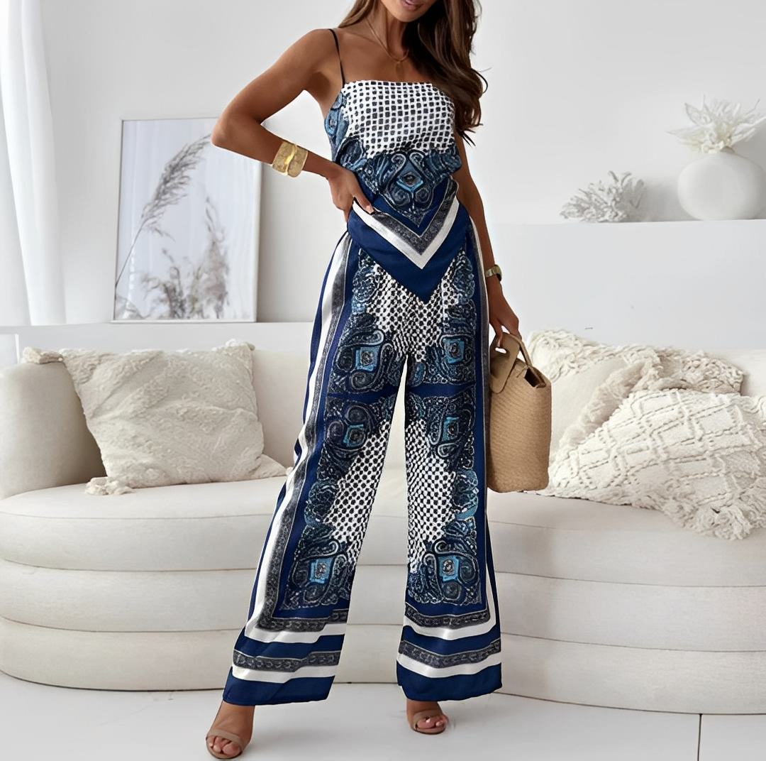 Damen Set Oberteil Hose - Norvielle