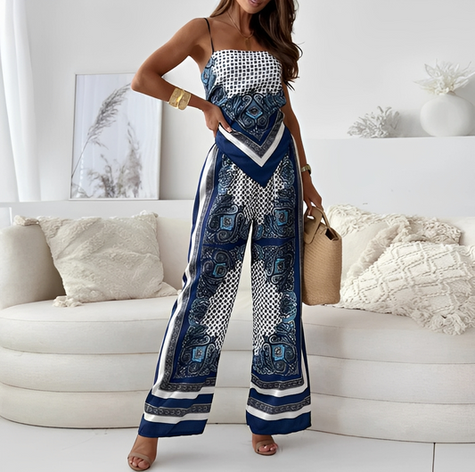 Damen Set Oberteil Hose - Norvielle