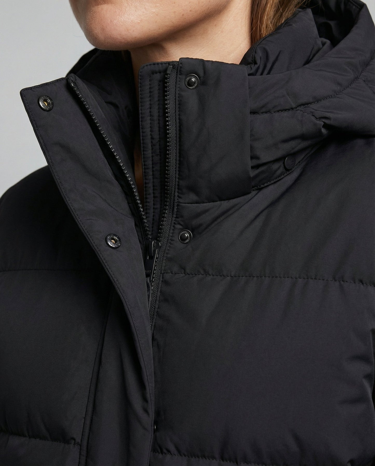 Damen Daunenjacke Lang