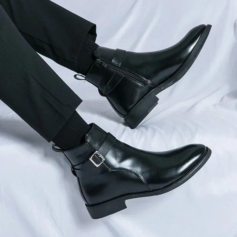Herren Chelsea Stiefel Klassisches Ankle Design
