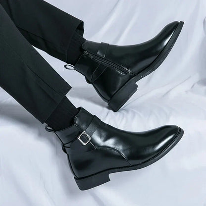 Herren Chelsea Stiefel Klassisches Ankle Design