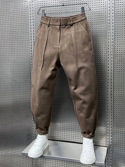 Elegante Herren Mélangehose