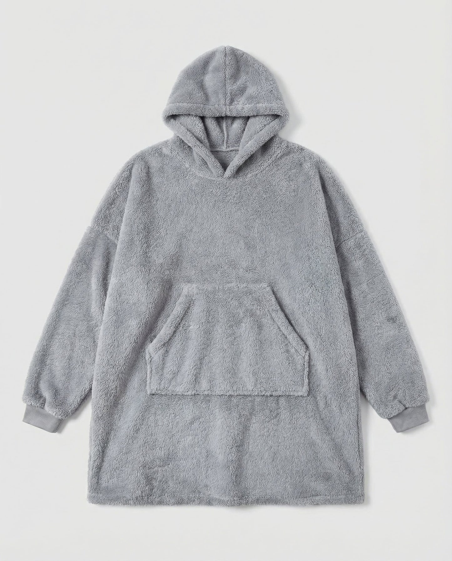 Unisex Oversize Flanell-Hoodie