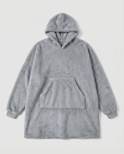 Unisex Oversize Flanell-Hoodie