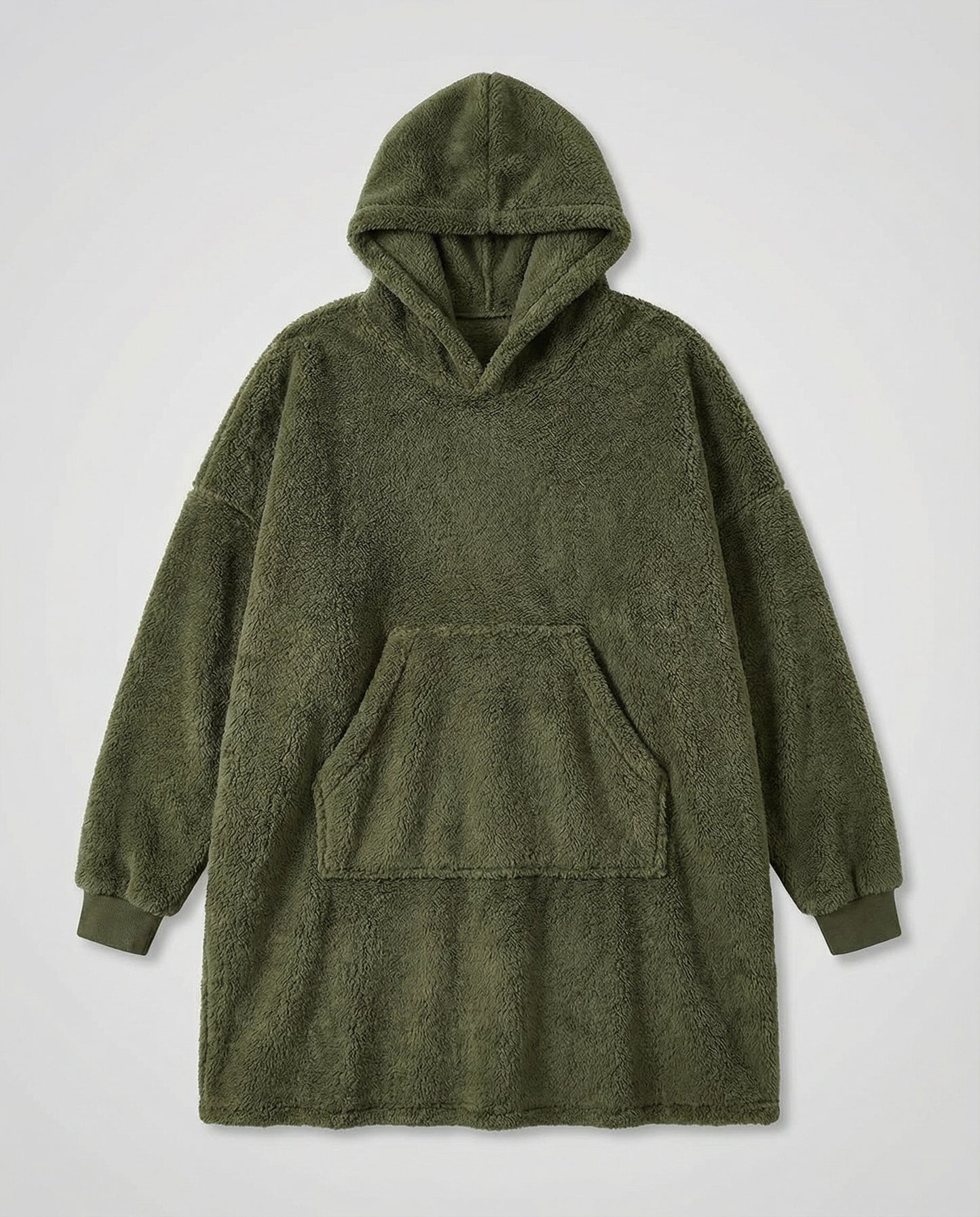 Unisex Oversize Flanell-Hoodie