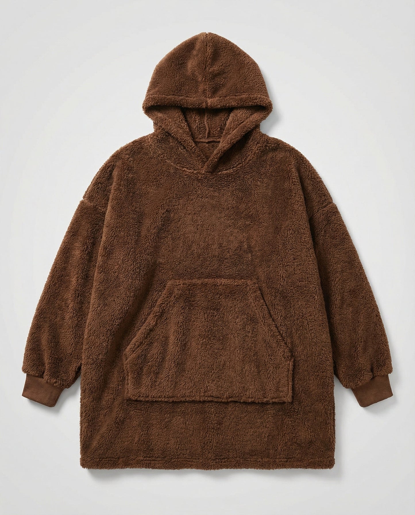 Unisex Oversize Flanell-Hoodie