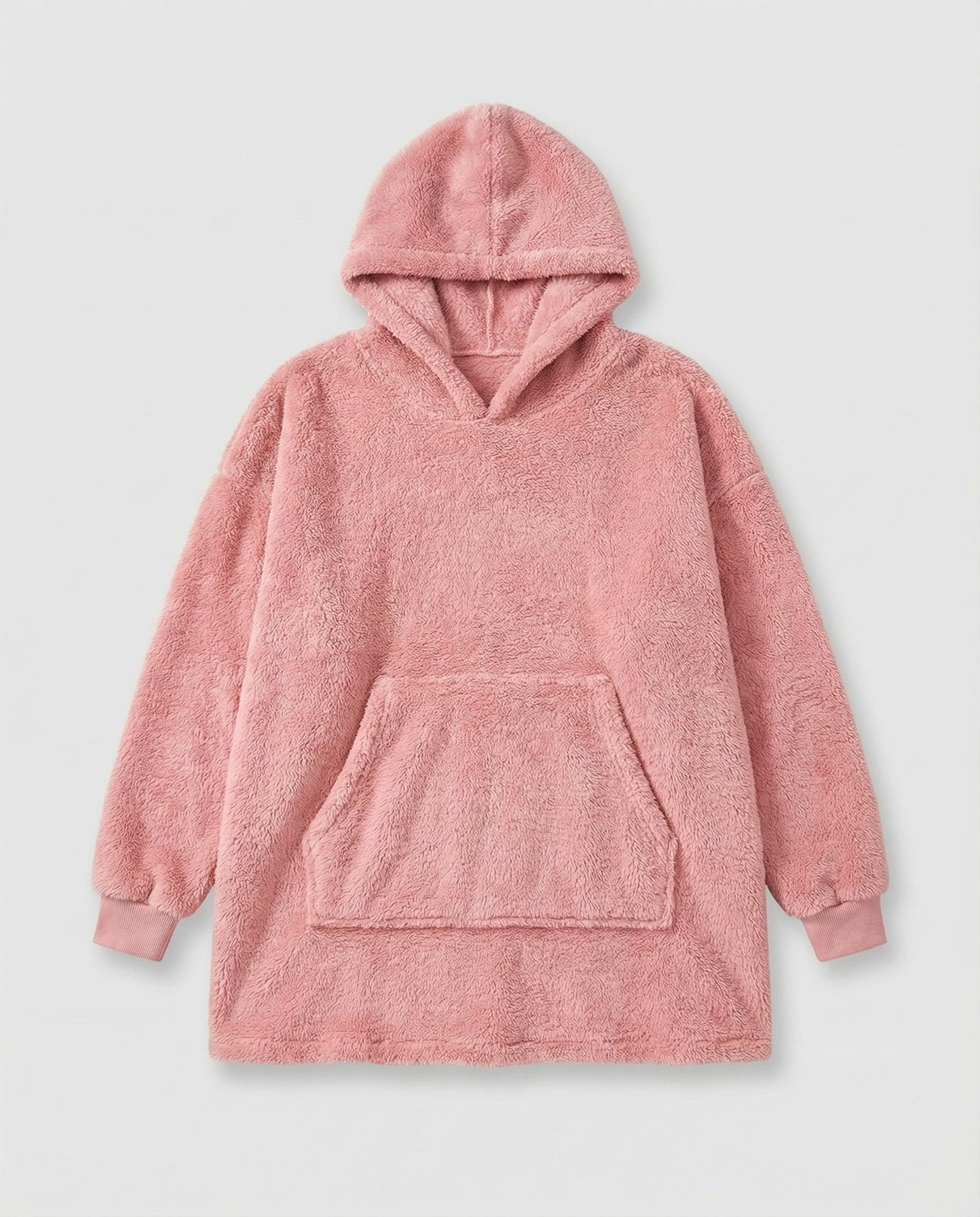 Unisex Oversize Flanell-Hoodie