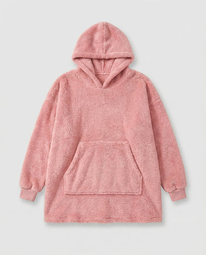 Unisex Oversize Flanell-Hoodie