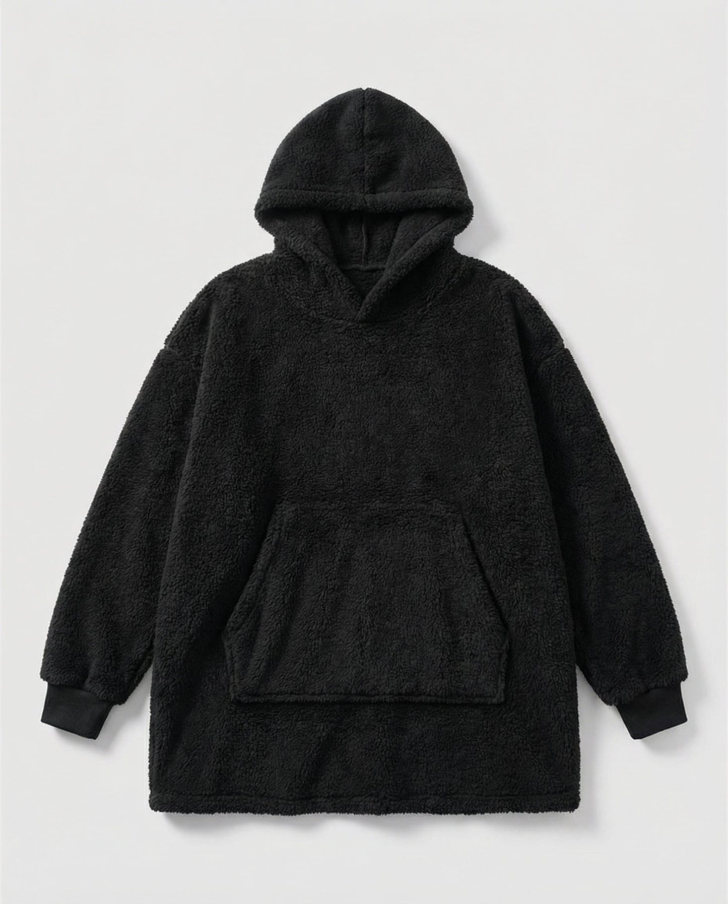 Unisex Oversize Flanell-Hoodie