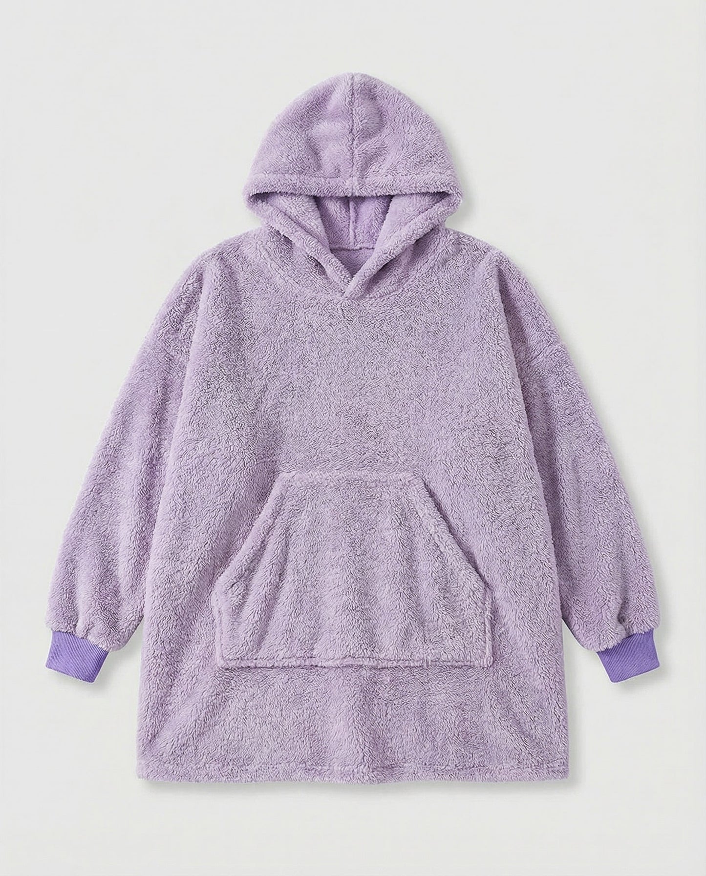 Unisex Oversize Flanell-Hoodie