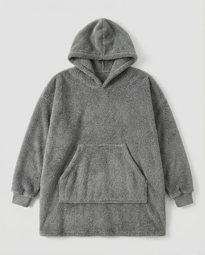 Unisex Oversize Flanell-Hoodie