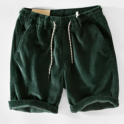 Herren Sommer-Cordhose Kurz