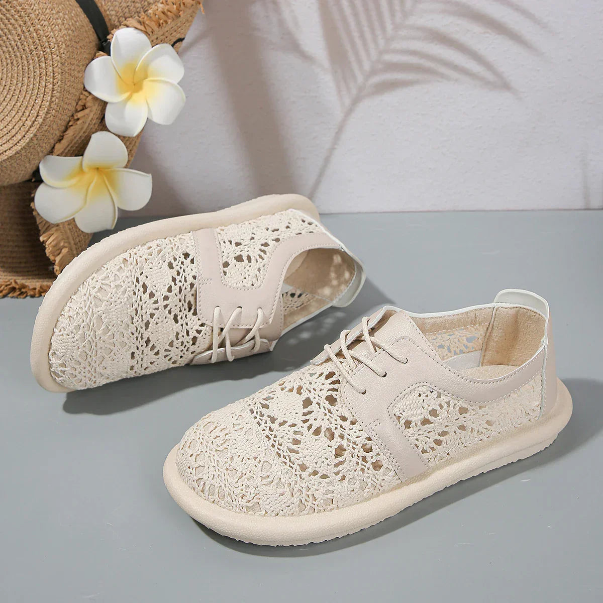 Norvielle Damen Orthopädische Laufschuhe Atmungsaktives Mesh