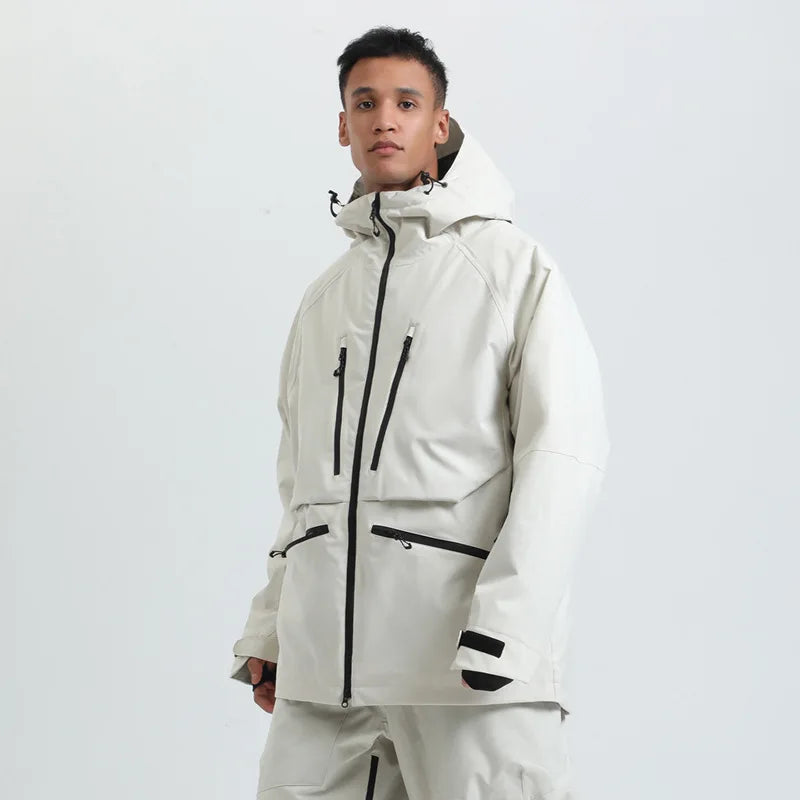 Unisex Skijacke Wintersport Funktionales Nylon