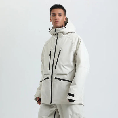Unisex Skijacke Wintersport Funktionales Nylon