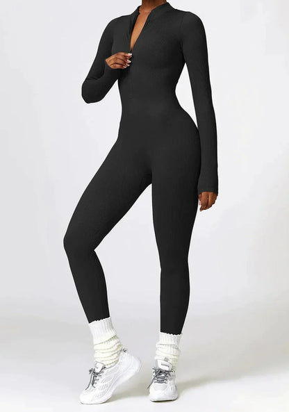 Damen Aktiv Jumpsuit Stretch Seamless