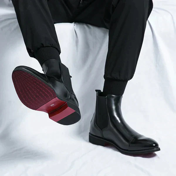 Norvielle Herren Stiefel Stil Lederschaft