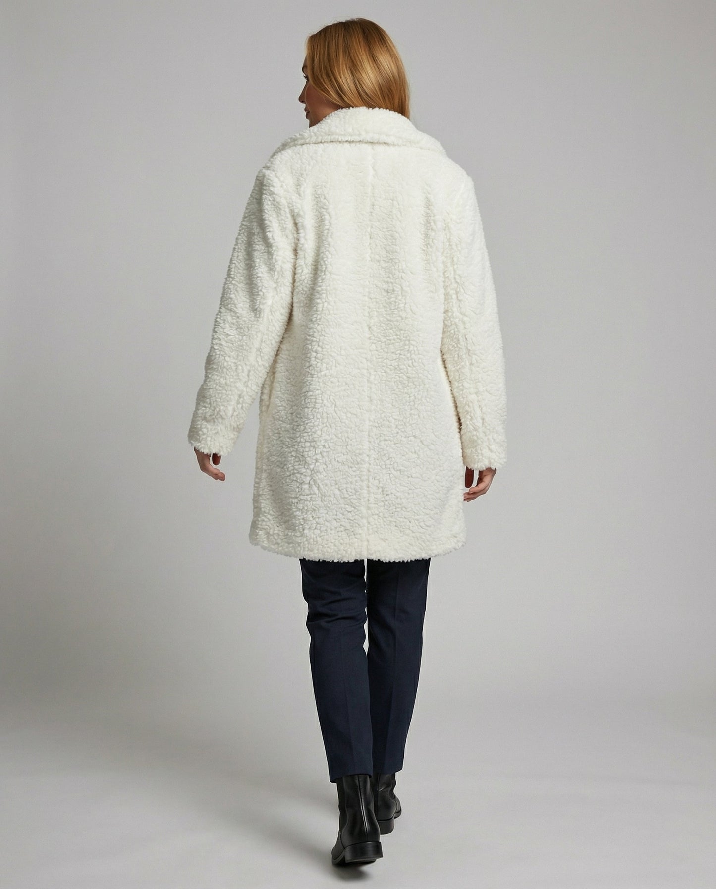 Damen Winterjacke Kunstpelz