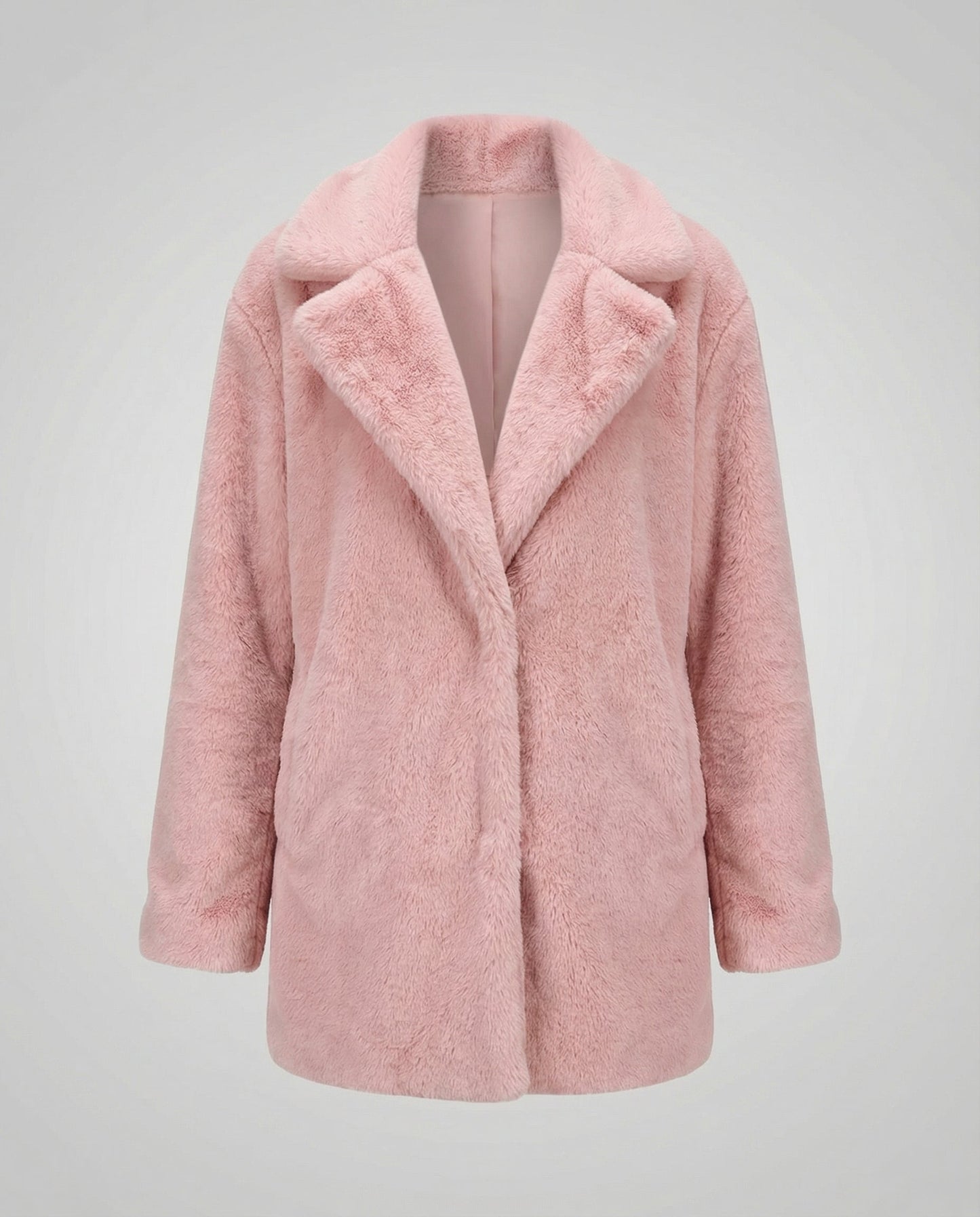 Damen Winterjacke Kunstpelz