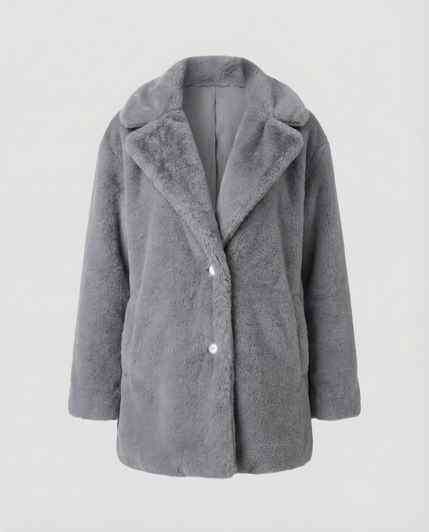 Damen Winterjacke Kunstpelz