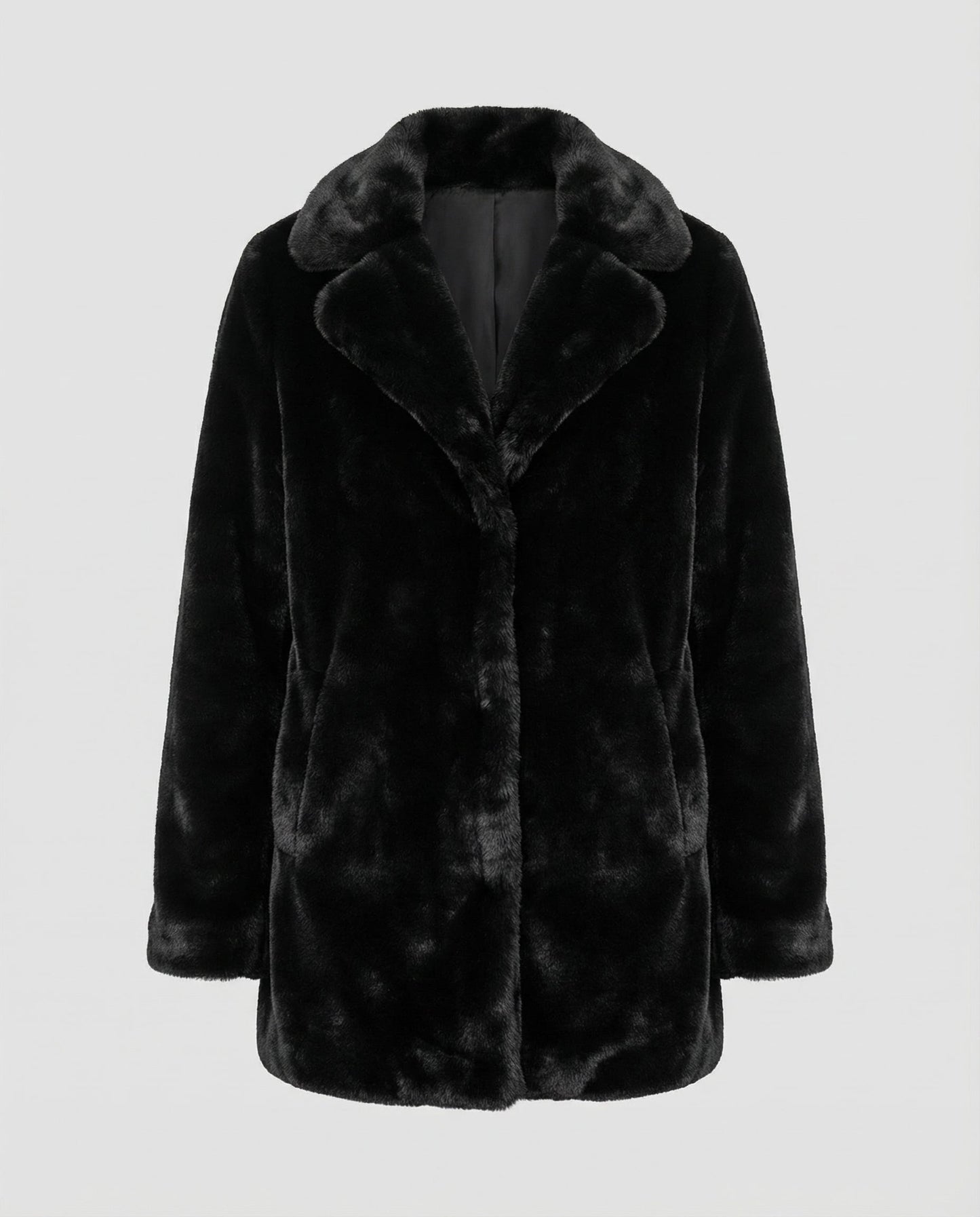 Damen Winterjacke Kunstpelz