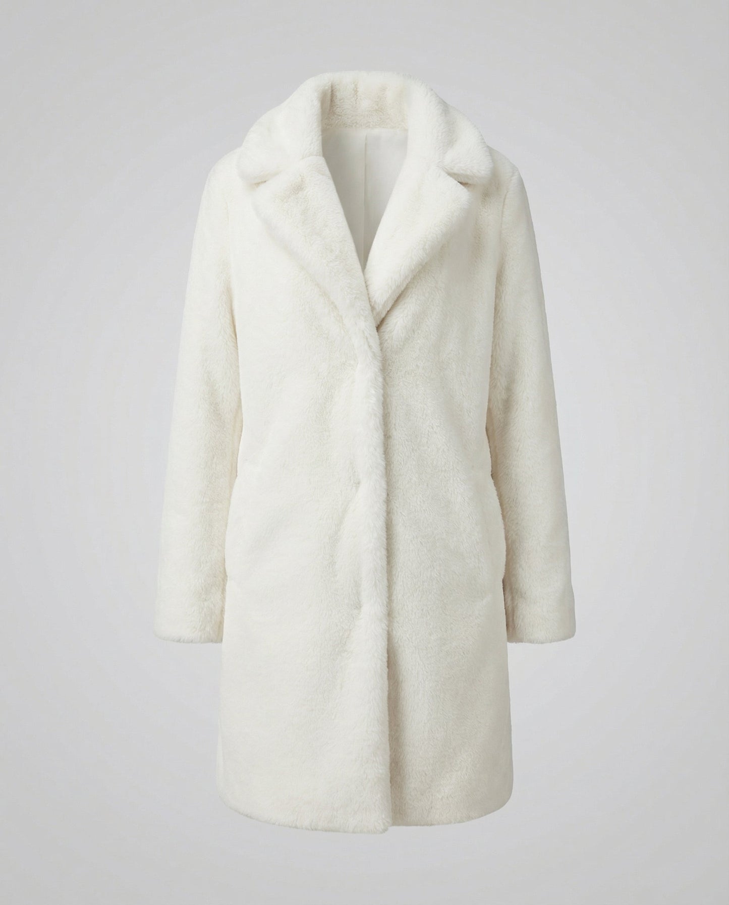 Damen Winterjacke Kunstpelz