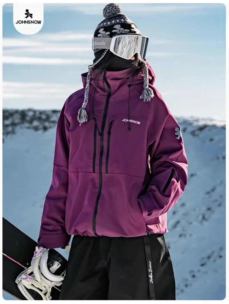 Unisex Jacke Kapuze Frontverschluss