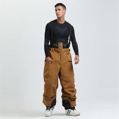Unisex Skihose Trägersystem Funktionsmaterial