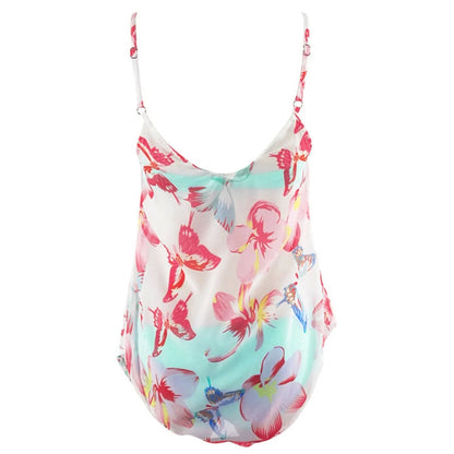 Norvielle Damen Tankini Set Tropisches Muster