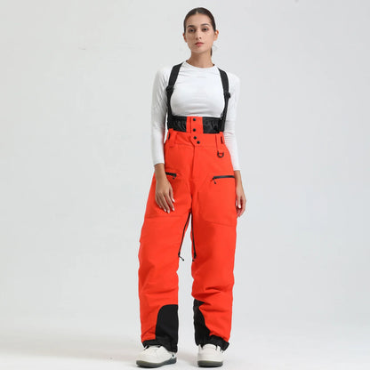 Unisex Skihose Trägersystem Funktionsmaterial
