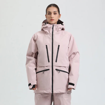Unisex Skijacke Wintersport Funktionales Nylon