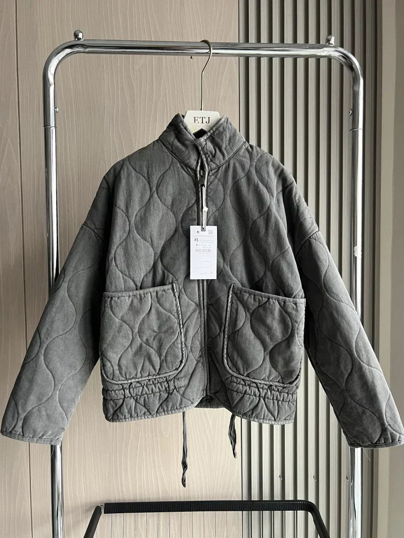 Damen Winterdaunenjacke Kurz - Norvielle