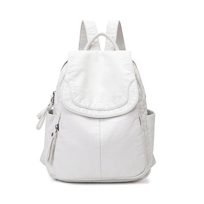 Norvielle Rucksack Gewaschenes Leder
