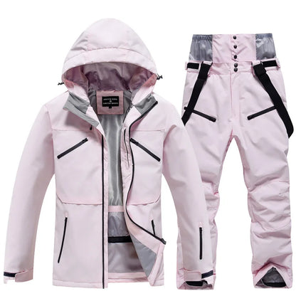 Unisex Skianzug Zweiteiliger Jacke und Hose