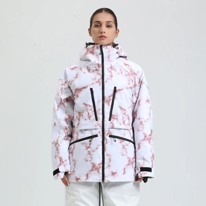 Unisex Skijacke Wintersport Funktionales Nylon