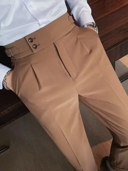 Norvielle Damen Chinohose Hochtailliert