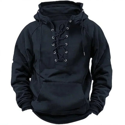 Herren Kapuzenpullover Widerstandsfähig Outdoor Grau