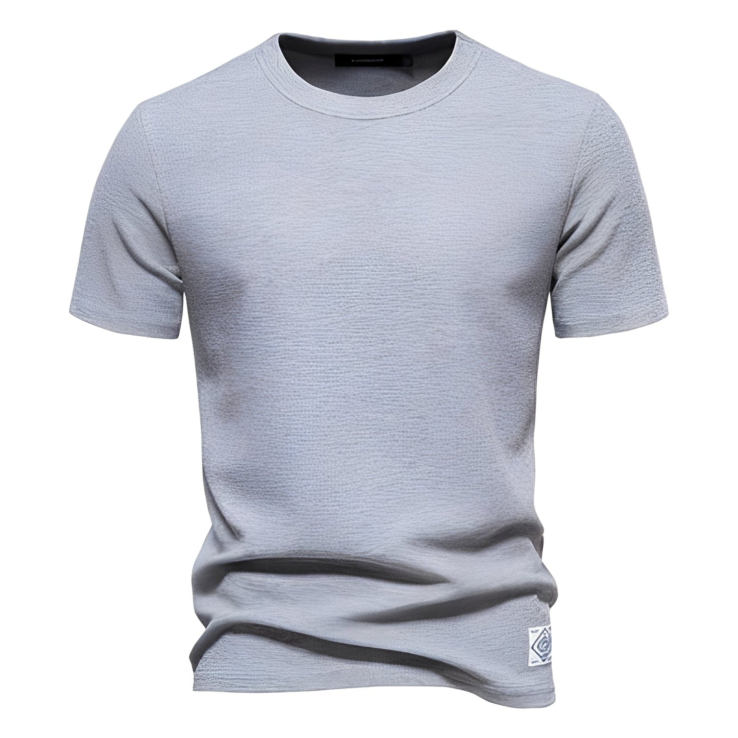 Herren Sommer-T-Shirt Komfortbaumwolle Weiß - Norvielle
