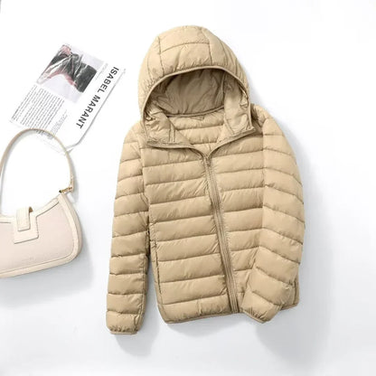 Norvielle Damen Daunenjacke Leicht Herbst Winter