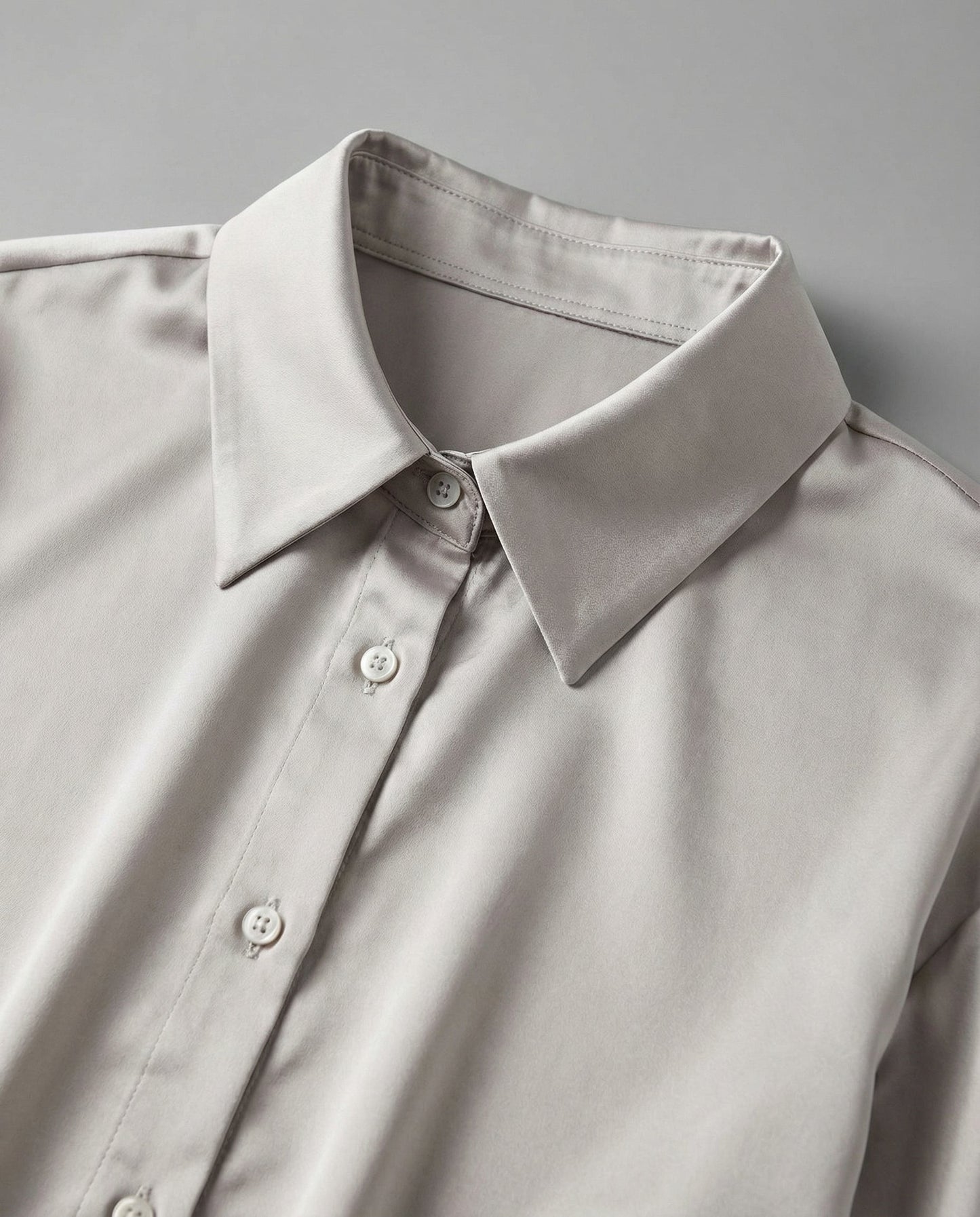 Damen Seidenbluse Elegantes Design Vintage Optik